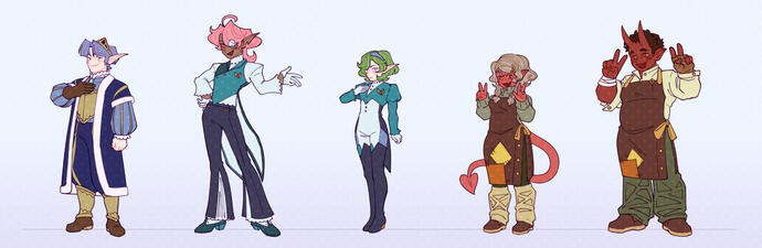 Character Lineup (OC)