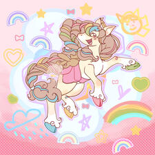 MLP OC Pony Art (Credit : FawnShroom)